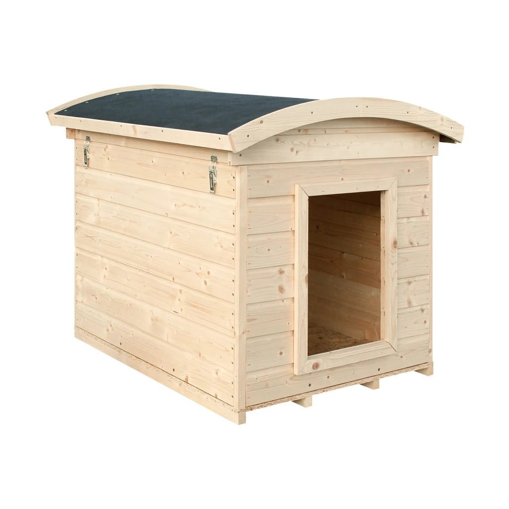 Cuccia per cani in legno da esterno - 87 x 102 x H85 cm - Timbela M405-1