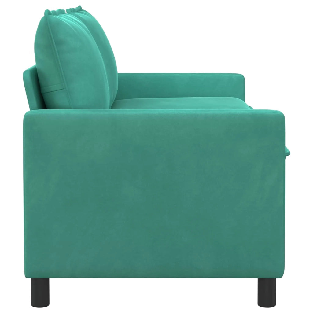 Divano Turchese 156 x 81 x 87,5 cm Velluto