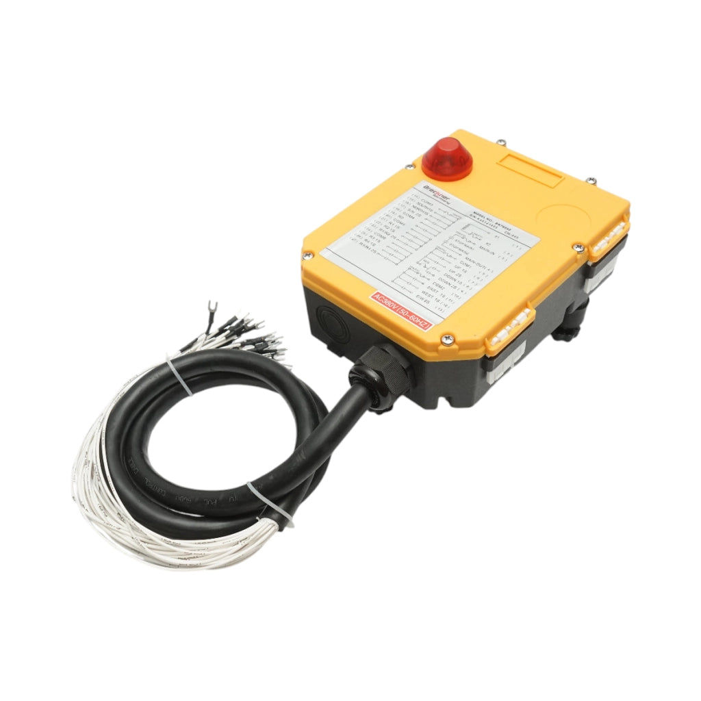 Telecomando industriale wireless 380V AC con 12 pulsanti IP65 Breckner Germany