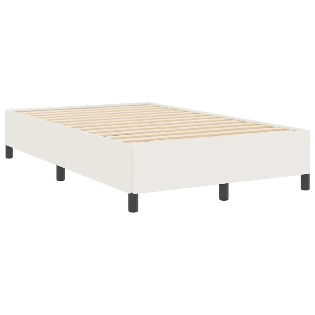 Letto a molle Crema 120 x 200 cm Tessuto in Cords 42006964