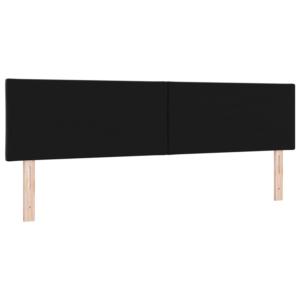 Testiera  Design Blocchi Diamante Nera 180 cm in Velluto