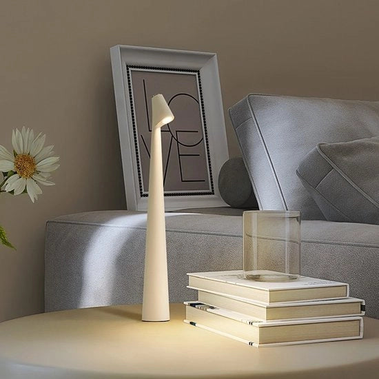 Lampada Tavolo Portatile Senza Fili Oculare - Lampada da Studio e Notte per Camera da Letto e Sala da Pranzo