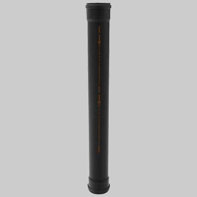 TUBO PHONO BLACK 2 BICCHIERI dm 100  cm 100     REDI