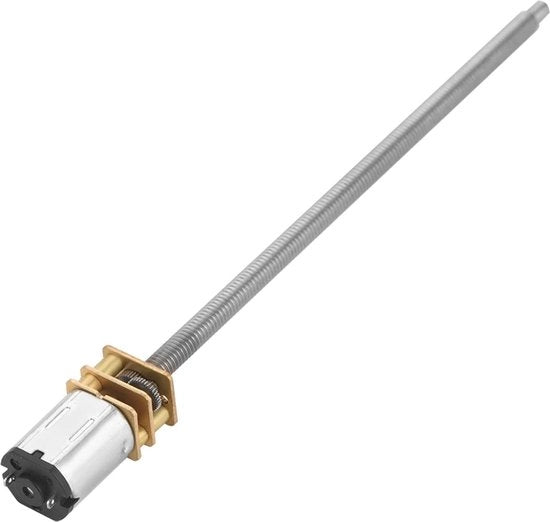 Motore elettrico micro CC 12V N20 motore di riduzione della velocità con lunghe produzioni M4 x 100 mm 12V 600 giri/min - Alta qualità.