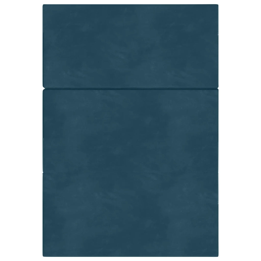 Divano Letto Pieghevole 120 x 67 x 45 cm Blu