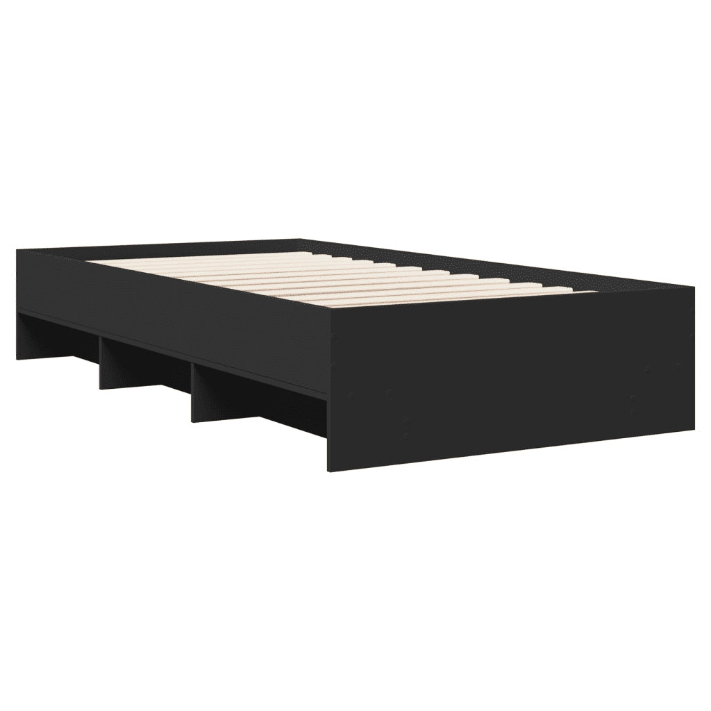 Giroletto Nero 90x190 cm in Legno Multistrato 3295703