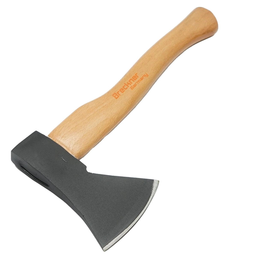 Ascia 600g Lama Acciaio Manico in Legno 370mm. Ascia da Taglio Universale con Manico in Legno, Scure Accetta Ascia Manico in Legno Lama Acciaio Breckner Germany