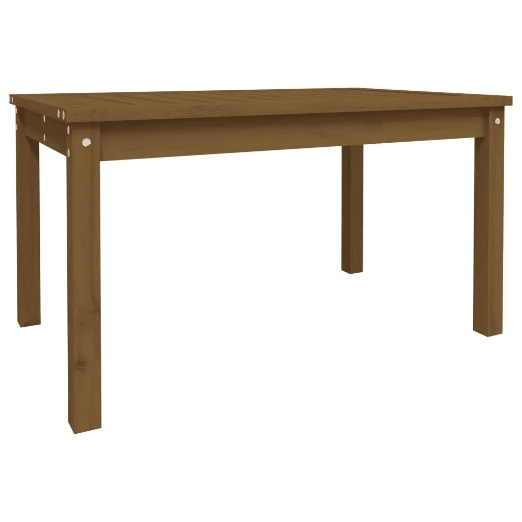 Tavolo da Giardino Ambra 82,5x50,5x45 cm Legno Massello Pino