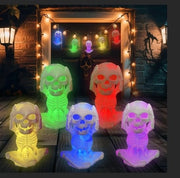 Decorazioni per Halloween - 5 pezzi di candele LED decorative