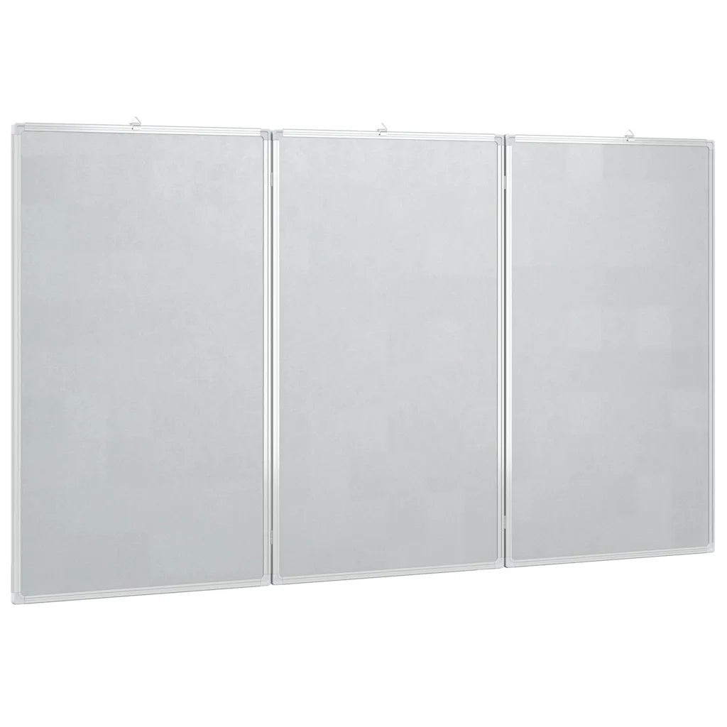 Lavagna Magnetica Pieghevole 150x100x1,7 cm in Alluminio