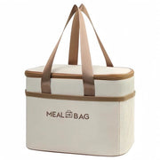 Koeltas termoisolante, zaino termoisolante, portatile, ripiegabile, riutilizzabile, borsa da picnic, adatta per l'uso tutto l'anno e adatta per viaggi, ufficio e scuola, (L)