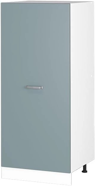 mobile cucina dispensa R-Line, Grigio-blu, 60 cm, per la libera combinazione all'interno di sistemi cucina modulari