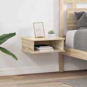 Comodino 2 pcs Rovere Sonoma 40 x 31 x 15 cm Legno multistrato 891109
