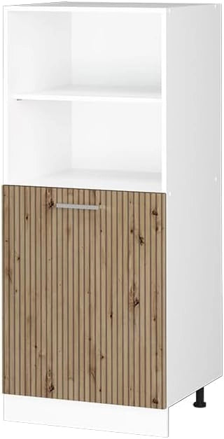 Frontale cucina R-Line, Rovere artigianale, 59.6 x 71.3 cm frontale del mobile per mobile forno a mezza altezza, adatto per armadi da cucina R-Line per un montaggio semplice