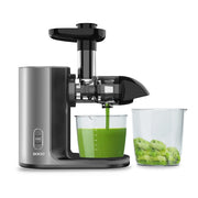 Estrattore di succo a freddo 150W con funzione inversa, sistema a bassa velocità 85-115 rpm con doppio contenitore - Sogo