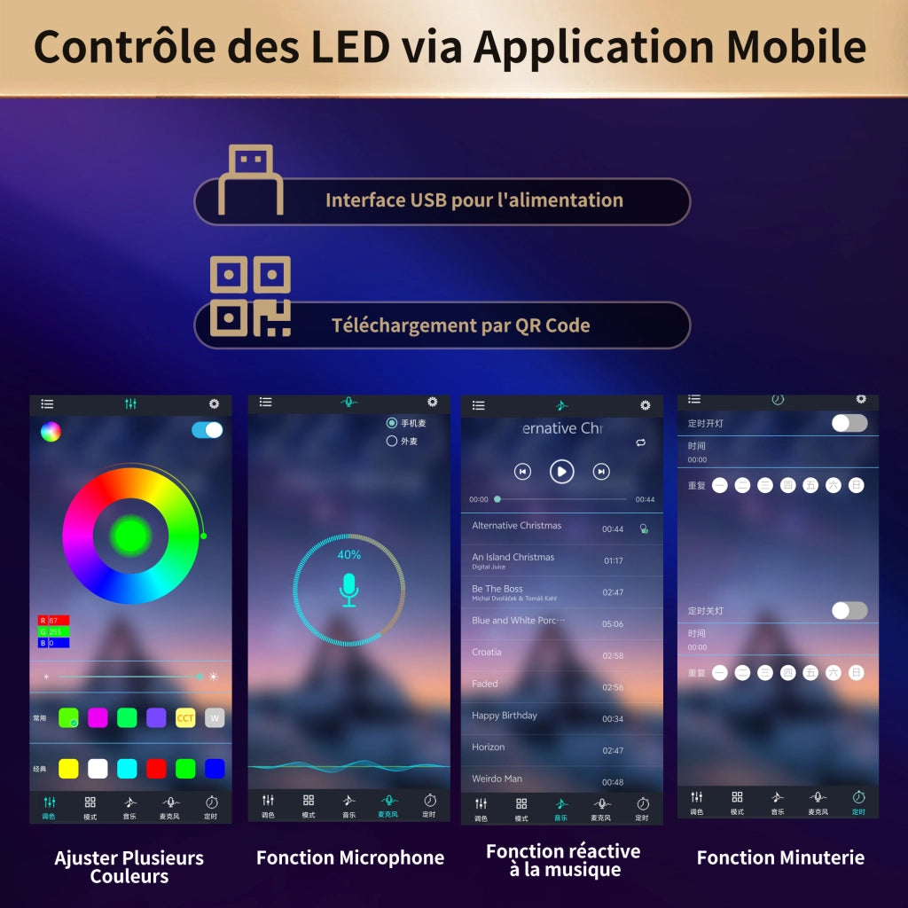 OKWISH Tavolo Bar Estensibile con 4 Cassetti e Ripiano Laterale, Piano Girevole a 360° e LED, per Cucina