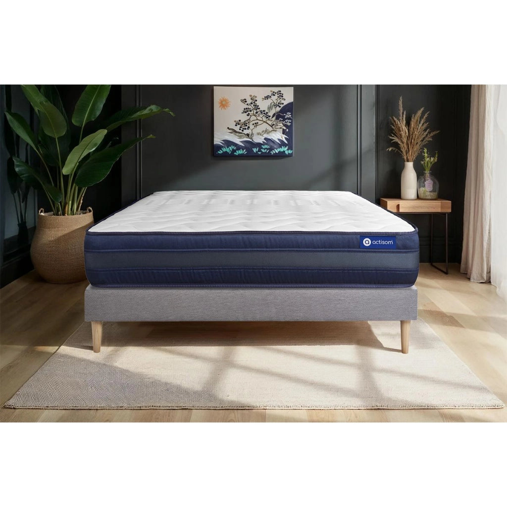 Kit rete e materasso matrimoniale Actilatex tech 150x190cm - Spessore : 24cm - Lattice e memory foam- molto rigido