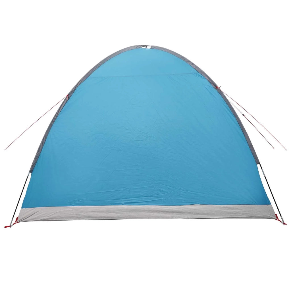 Tenda Capanna con tetto Blu 4 persone Poliestere e Acciaio 42028580