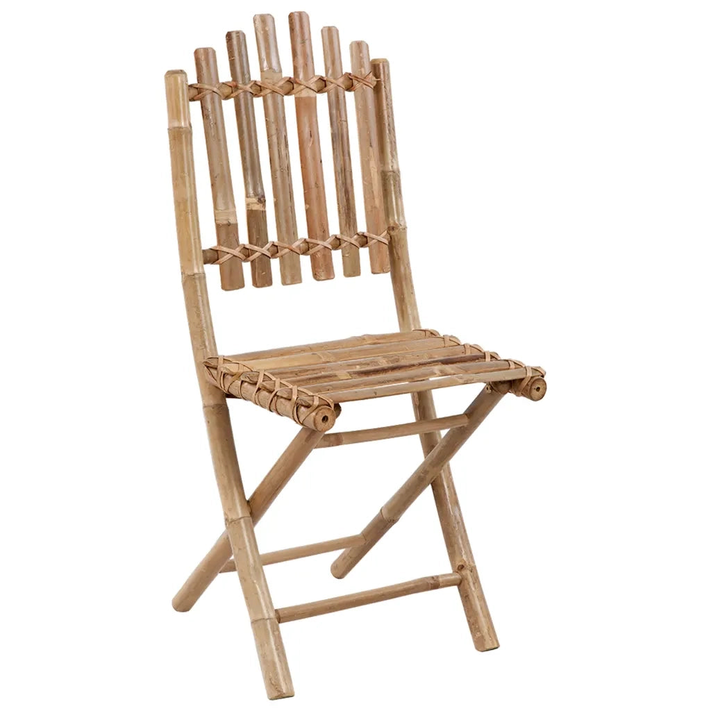 Set da Pranzo da Giardino 5 pz Pieghevole con Cuscini in BambÃ¹ cod mxl 41247