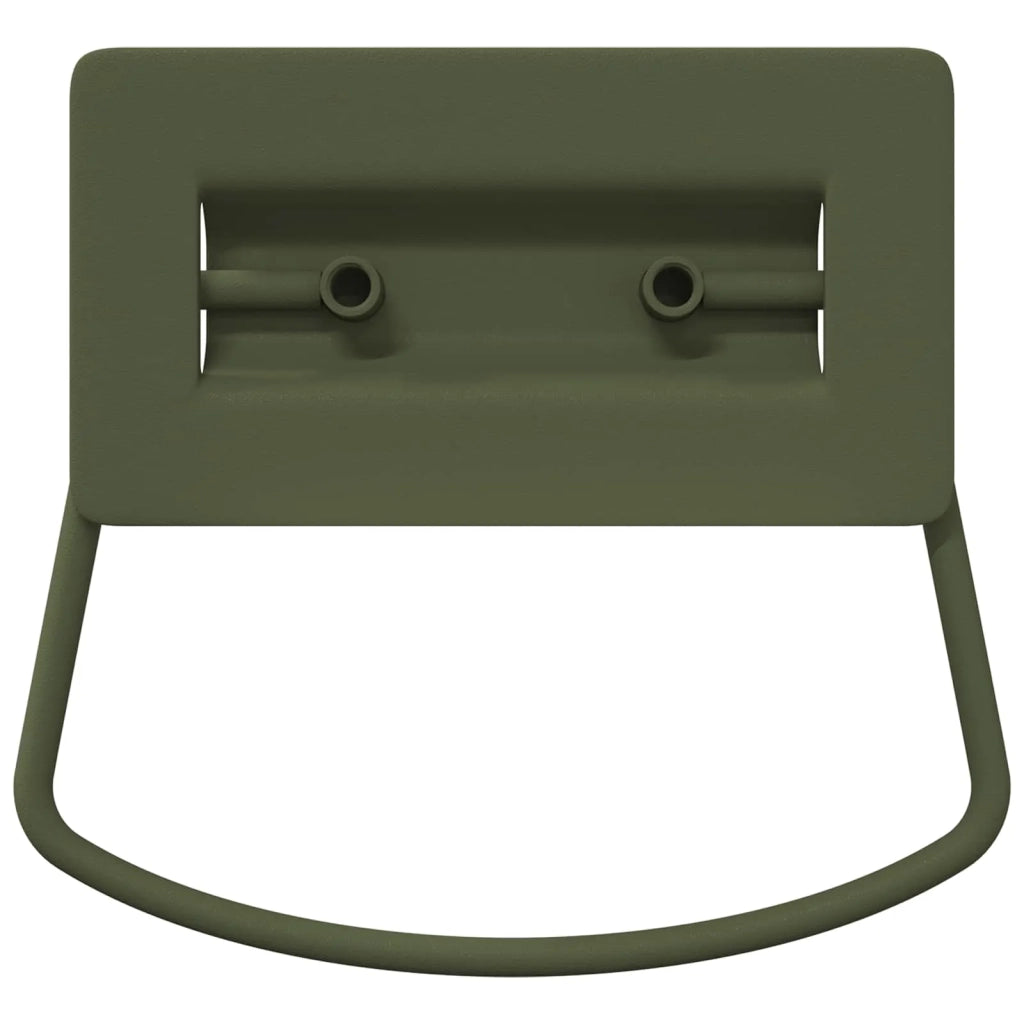 Maniglie per Armadi 12 pz Verde oliva 85 x 45 mm Metallo CFW5909203