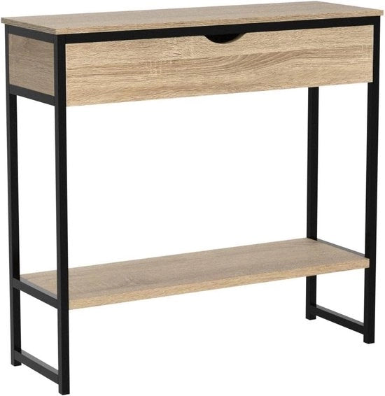 Console 1 lade Detroit 1 pannello di legno design industriale