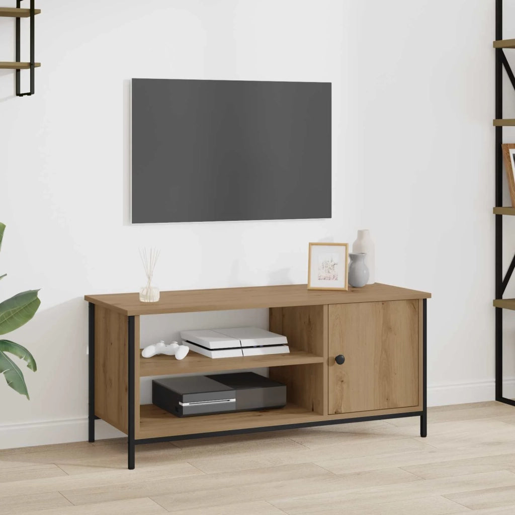 Mobile TV Rovere artigianale 100 x 40 x 45 cm Legno multistrato 879478