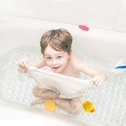 Pavimento antiscivolo lavabile 100 x 40 cm con fune e 2 ganci