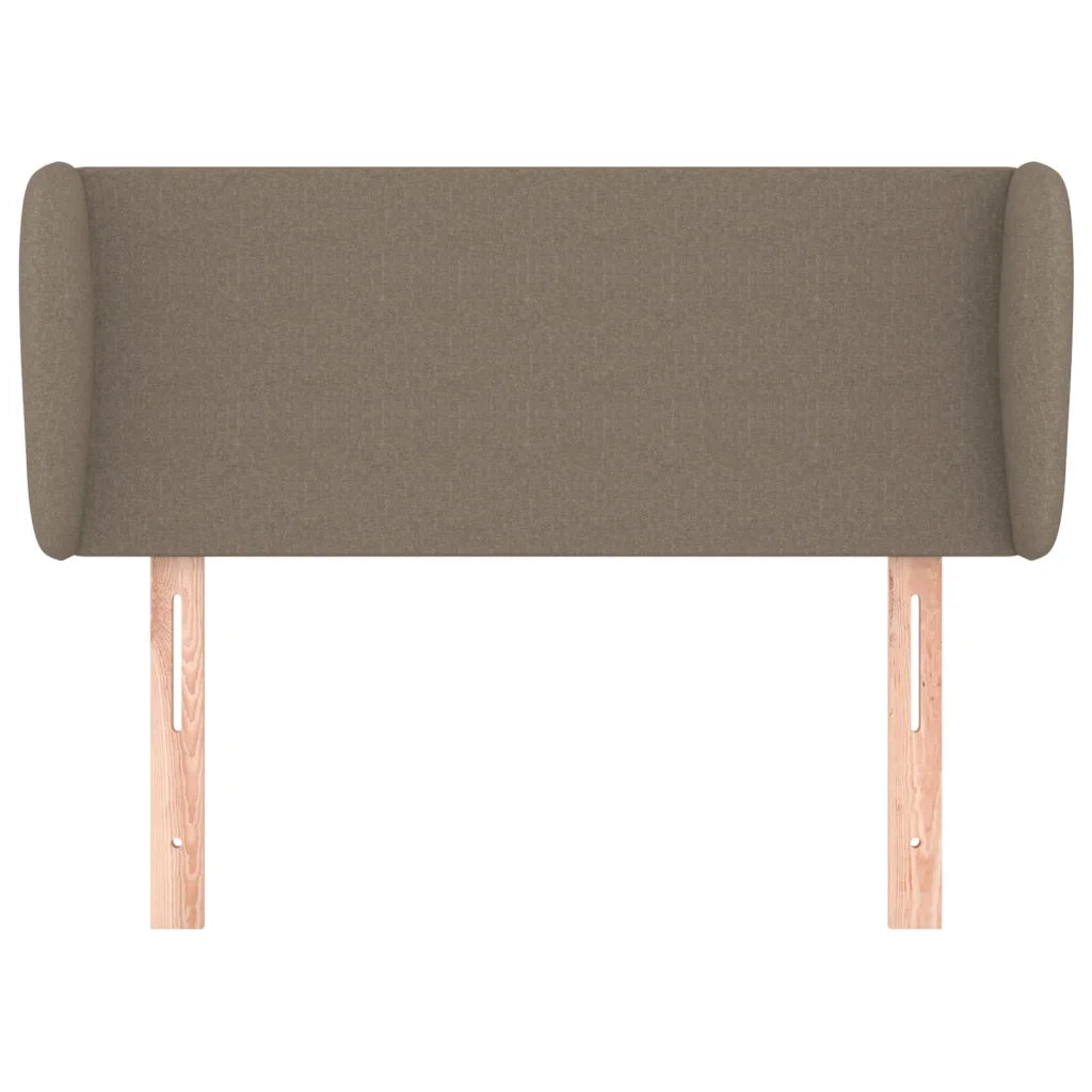 Testiera ad Orecchio Tortora 83 x 23 x 78/88 cm in Tessuto 3116842