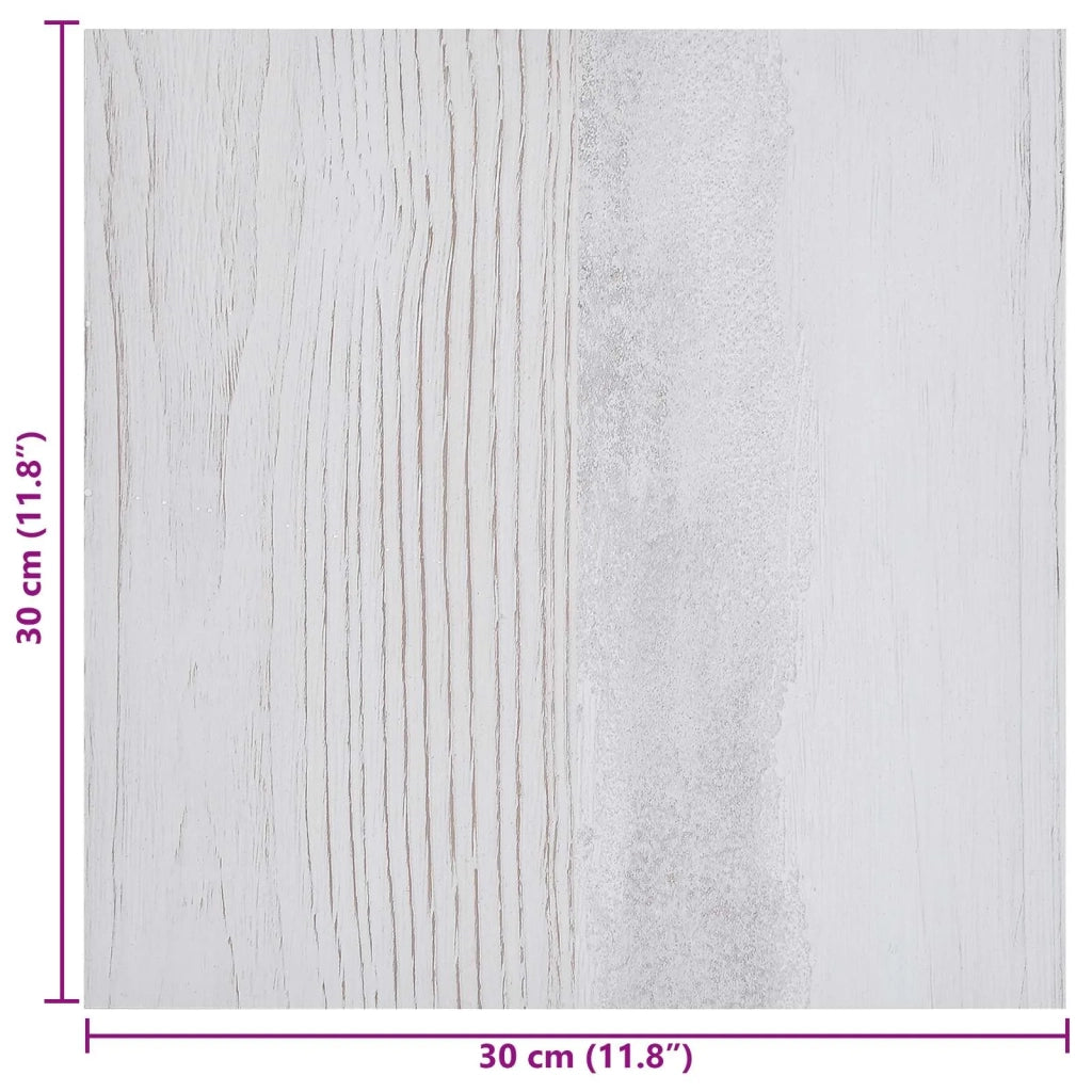 Plance per Pavimentazione Autoadesiva 30,5 x 30,5 cm 20 pcs PVC