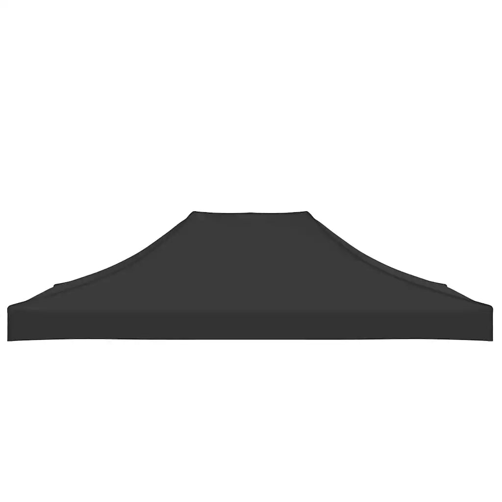 Tetto per Tendone per Feste 4,5x3 m Nero 270 g/mÂ²