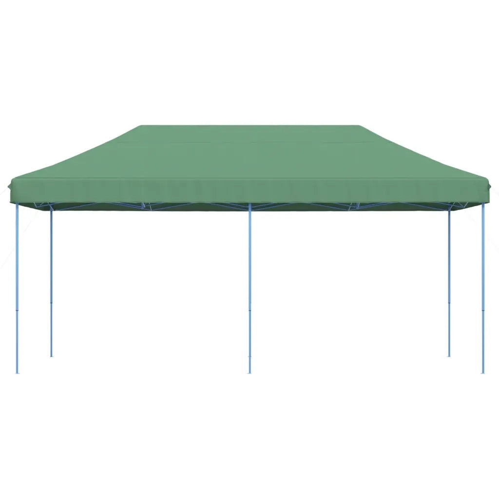 Tenda da Festa Pieghevole Pop-Up Verde 580x292x315 cm
