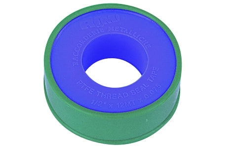 NASTRO TEFLON TIPO BUONO MT. 12- 1/2 -12m x 0.075- DH- pezzi 1