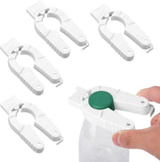 Multifunzionale apripetizioni per bottiglie, apripetizioni in plastica, apripetizioni a vite, apripetizioni, apripetizioni divertenti in plastica, per anziani, per debolezza delle mani, per artrosi, 4 pezzi