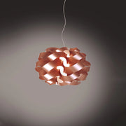 Sospensione Moderna Cloud Polilux ® Rame E Metallo Cromo 1 Luce E27 D.50Cm