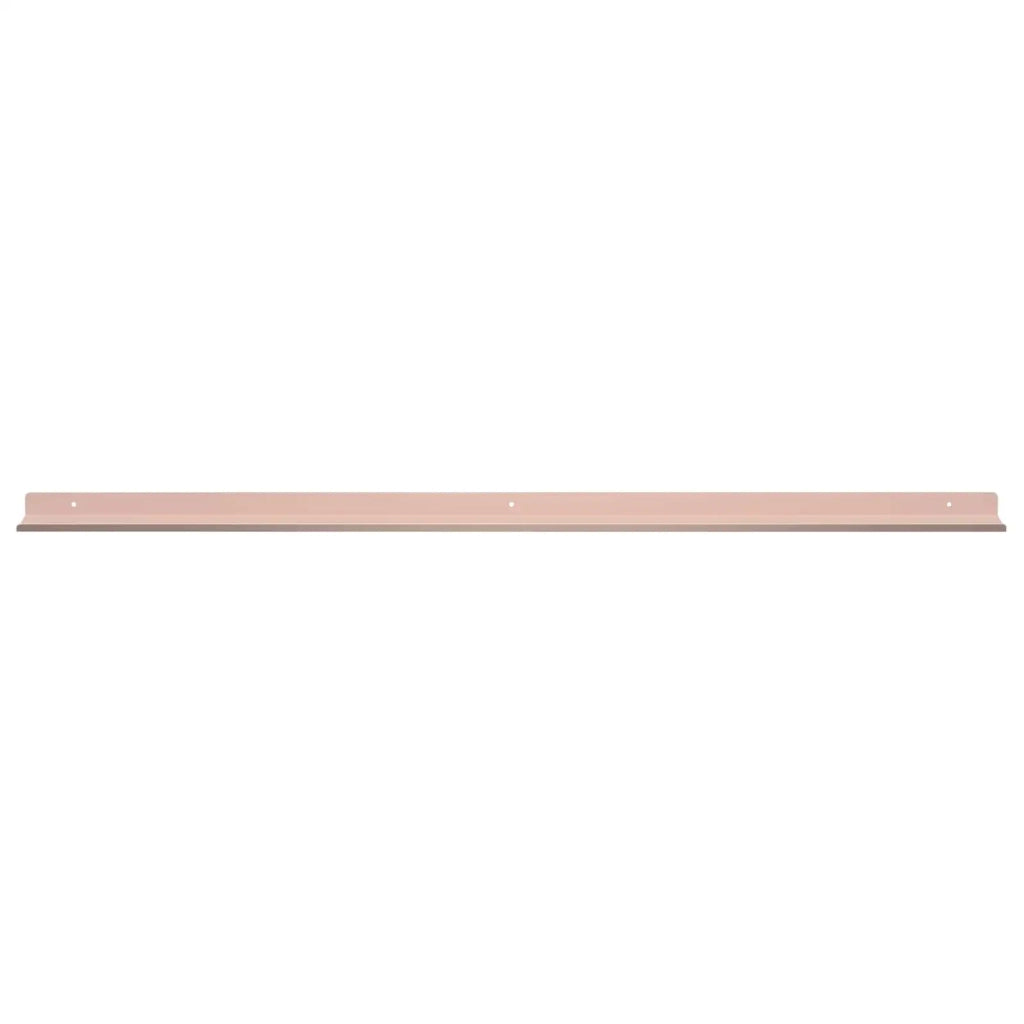 Mensola sospesa 4 pcs Rosa 100 x 9 x 2,5 cm Acciaio