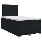 Letto box spring con materasso Nero 120 x 190 cm Tessuto 3453355