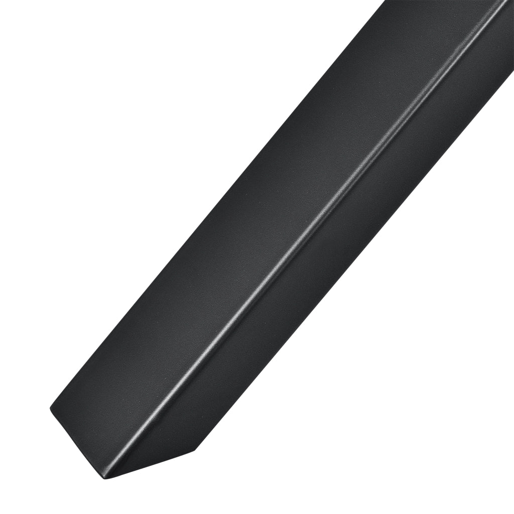 Set di 2 Gambe in Acciaio 'Greith' a Forma di X per Mobili Fai da Te (LxA) 59 x 72 cm - Nero [en.casa]