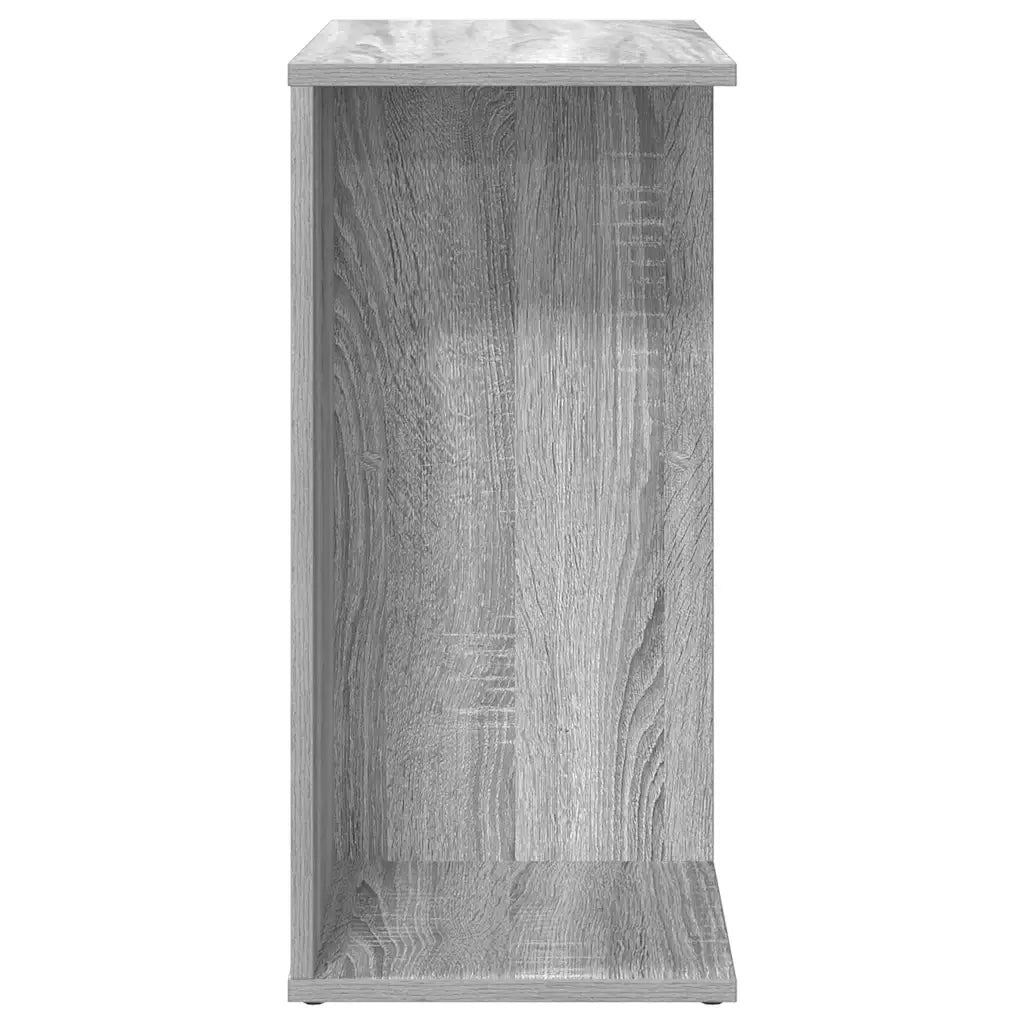 Comodini 2 pz-Set di 2 Tavolino da notte Grigio Sonoma 46,5x29x61 cm in Legno Multistrato