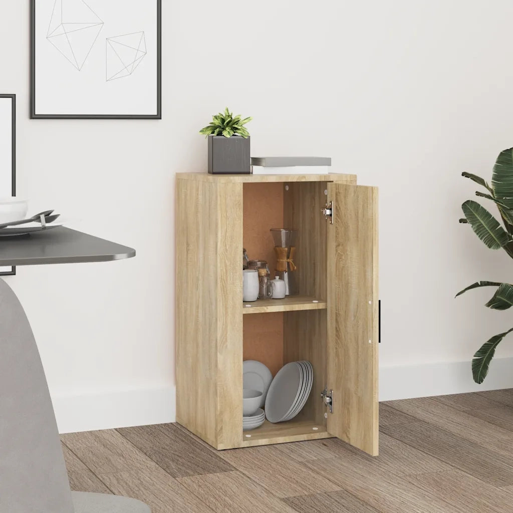Credenza Rovere Sonoma 40x33x70 cm in Legno Multistrato 819415