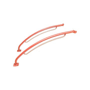Set di barre di protezione per cabina trattore forestale sinistra+destra