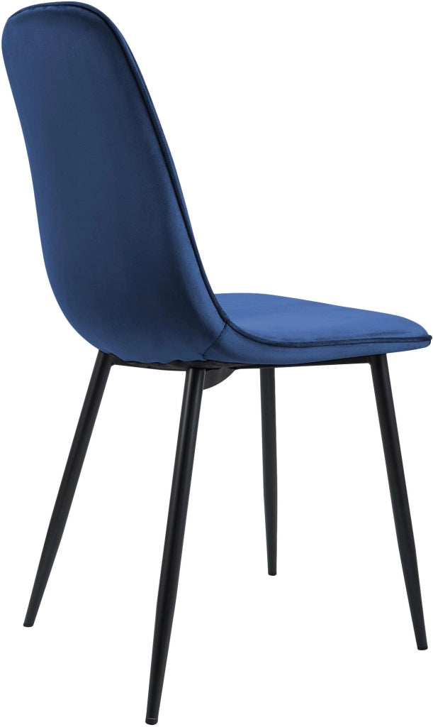 Sedia da pranzo Maryam in velluto 6