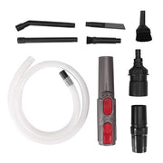 Aspiratore mini portatile per veicoli - Set di pulizia - Materiale plastico - Adattatore - Multifunzionale - Ideale per veicoli - Compatto e trasportabile