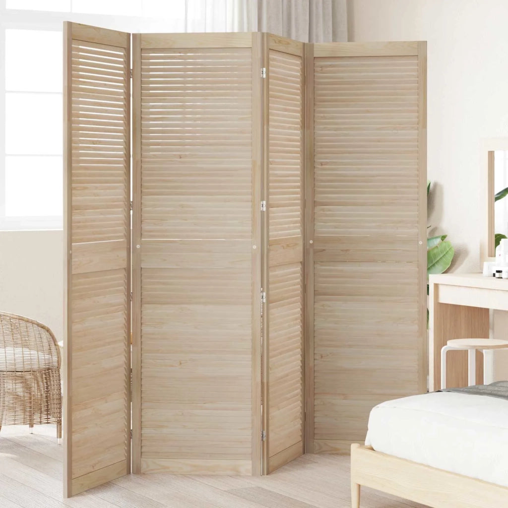 Porta per Armadio con porta 4 pcs Naturale 201 x 2,1 x 59,5 cm 3394505