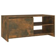 Tavolino da salotto | Tavolino da caff¨¨ | Tavolino da Soggiorno Rovere Fumo 102x50x45 cm Legno Multistrato