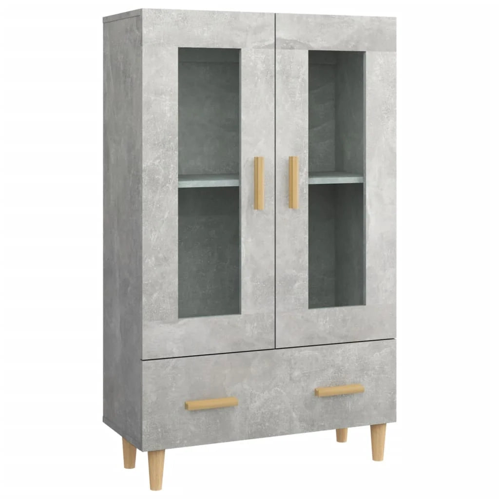 Buffet credenza cassettiera armadio mobile contenitore organizer cucina soggiorno salotto alto 70 x 31 x 115 cm legno ingegnerizzato grigio 02_0034713