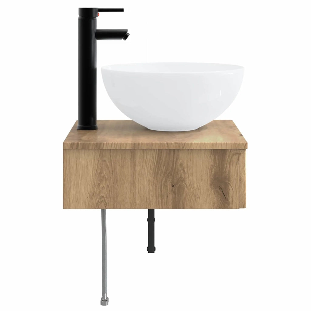 Lavabo da Parete Rovere Artigianale 40 x 41 x 40,5 cm 890187