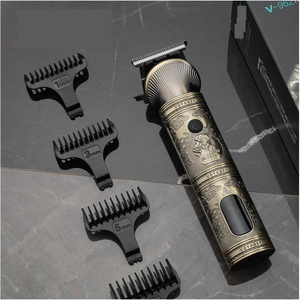 Trade Shop - Tagliacapelli Uomo Professionale Senza Filo Ricaricabile A Batteria 0 Mm Vgr 962 -