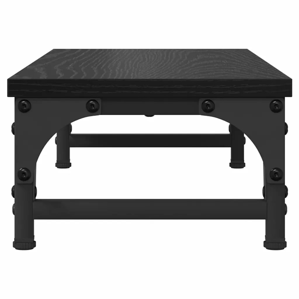 Supporto per Monitor Rovere Nero 55 x 23 x 14 cm 882183