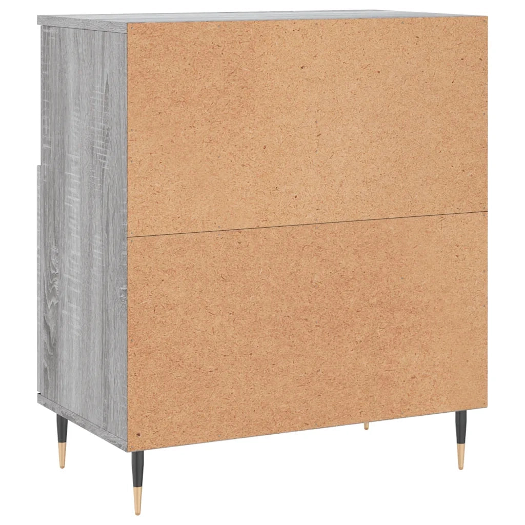 Credenze 3 pz Grigio Sonoma in Legno Multistrato 3190147