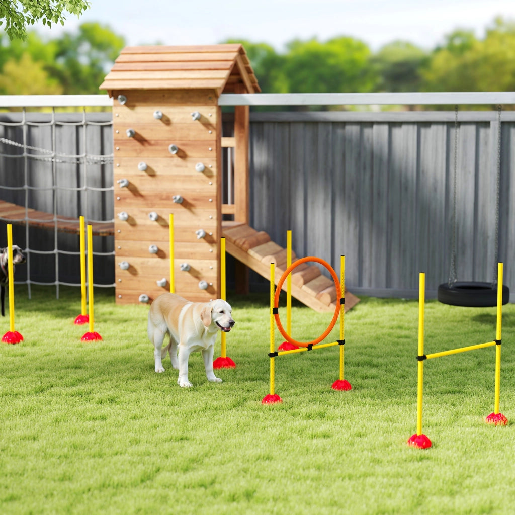 Set Agility per Cani ¨C zephmum ¨C 3 Pezzi, H¨¹rden e Stanghe